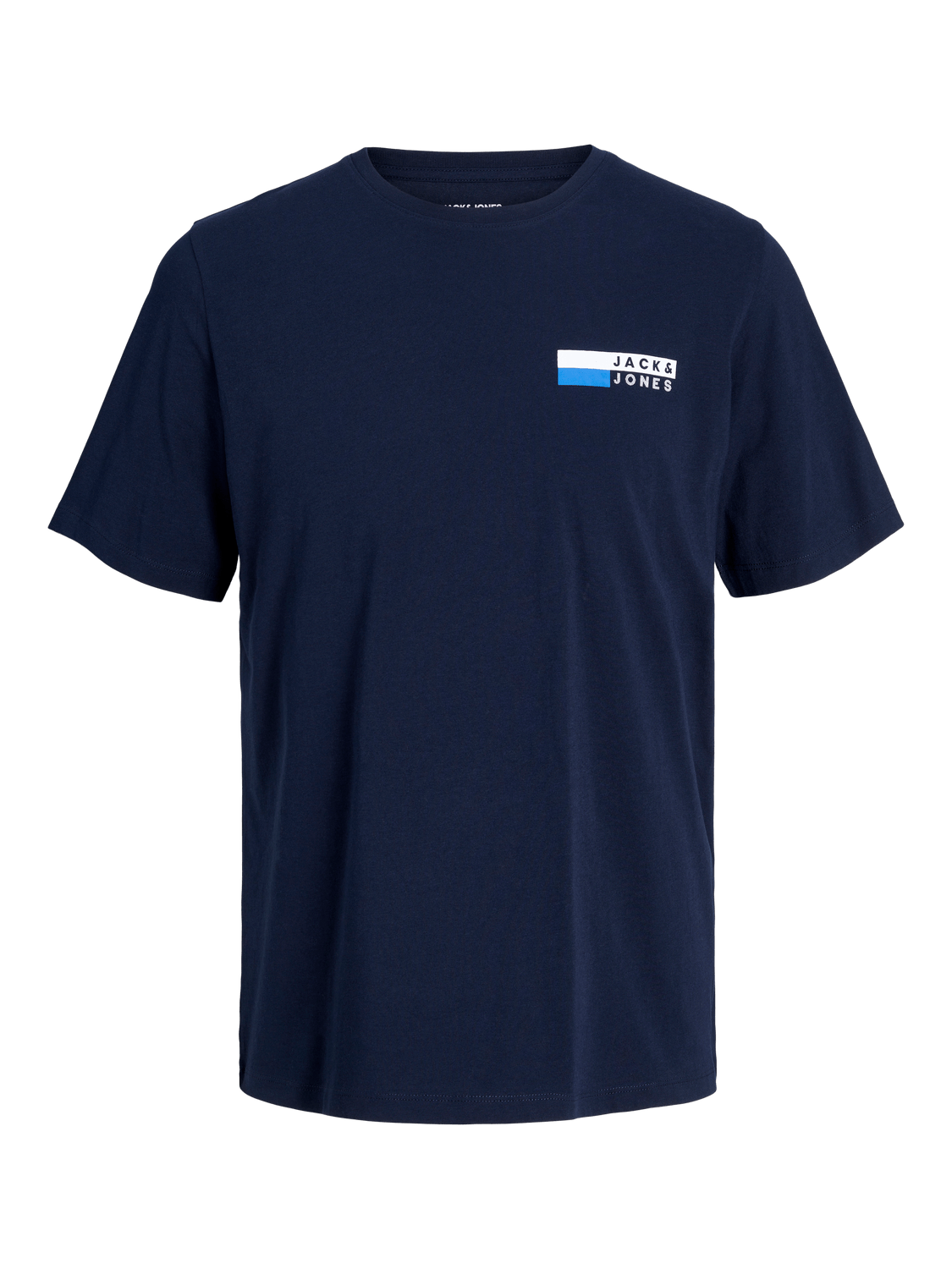 Camiseta azul - JJECORP LOGO TEE PLAY SS O-NECK NOOS